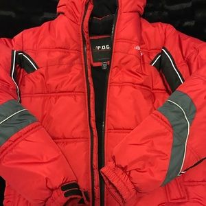 Red Kids Winter Coat